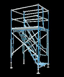 13 Non-Rolling Scaffold Stair Tower