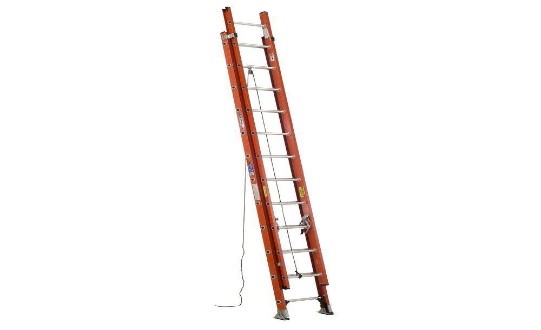 32 Ft. Fiberglass Extension Ladder With 300 Lb. Load Capacity Type IA Duty Rating